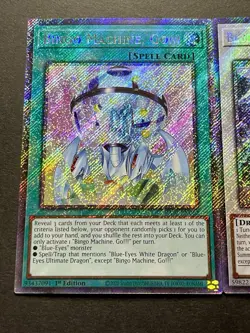 Blue-Eyes Spirit + Bingo Machine, Go!!! + True Light | Starlight Rare | YuGiOh! - Image 3