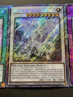 Blue-Eyes Spirit + Bingo Machine, Go!!! + True Light | Starlight Rare | YuGiOh! - Image 5