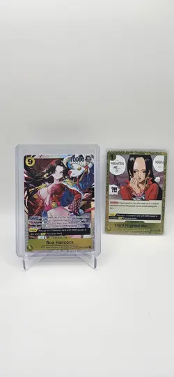 Boa Hancock SR - OP14 The Azure Sea's Seven + You'll Frighten Me Event Holo - Image 1