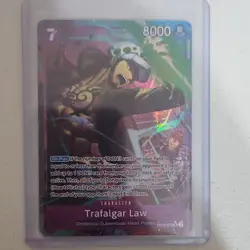 Bandai Trafalgar Law OP12-073 Legacy of the Master Alternate Art Foil Super Rare - Image 1