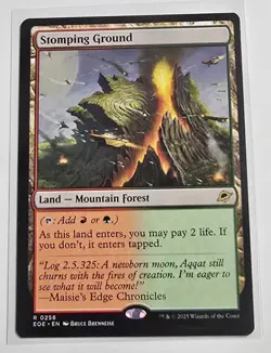 MtTG Edge of Eternities #258 Stomping Ground Regular - Image 1