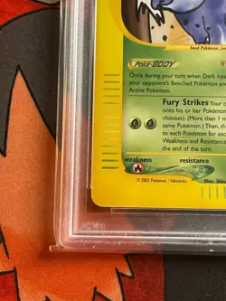 2003 Pokemon Dark Ivysaur Best of Game Winner Promo #6 PSA 9 Mint - Image 4