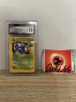 Pokemon TCG Dark Ivysaur Best of Game Promo 2003 Promo 6 CGC Gem Mint 10 - Image 2