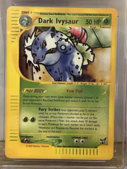 Pokemon TCG Dark Ivysaur Best of Game Promo 2003 Promo 6 CGC Gem Mint 10 - Image 4