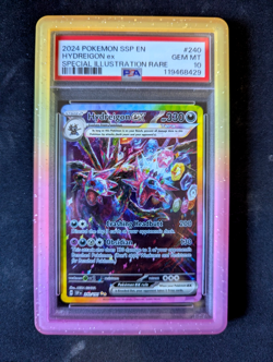 2024 POKEMON SSP EN-SURGING SPARKS SPECIAL ILLUSTRATION RARE HYDREIGON EX PSA 10 - Image 1