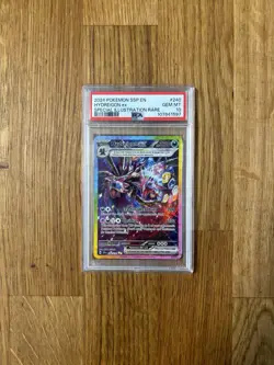 2024 POKEMON SSP EN-SURGING SPARKS SPECIAL ILLUSTRATION RARE HYDREIGON EX PSA 10 - Image 1