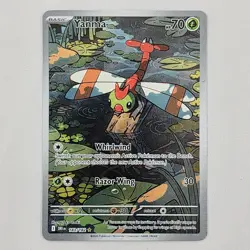 Yanma 183/182 Illustration Rare IR Holo Full Art DR Destined Rivals Pokemon TCG - Image 1