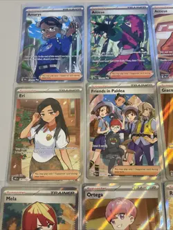 Prismatic Evolutions Complete Full Art Trainers x12 Bundle Pokemon TCG - NM - Image 2