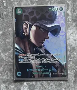 One Piece TCG Trafalgar Law (SP) OP01-047 (OP04 Kingdoms of Intrigue) ENG NM - Image 1
