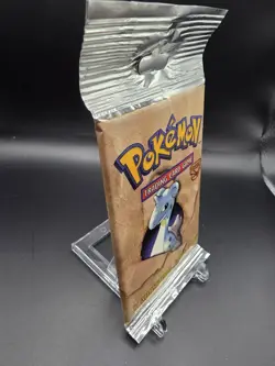 HEAVY! 21.67g Pokemon Fossil Booster Pack Long Crimp FACTORY SEALED - WOTC - Image 4