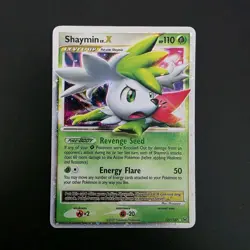 Shaymin LV.X 127/127 Holo Rare Platinum Pokemon Card 2009 LP/P - Image 1
