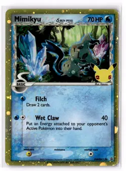Mimikyu (Delta Species) - SWSH136 SWSH: Sword & Shield Promo Cards Holo NM - Image 1