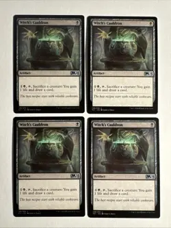 4x Mtg Core Set 2021 M21 Witch‘s Cauldron NM/M Magic The Gathering - Image 1