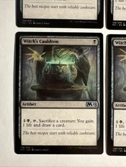 4x Mtg Core Set 2021 M21 Witch‘s Cauldron NM/M Magic The Gathering - Image 2