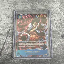 Monkey.D.Luffy OP11-118 SEC Alt Art ONE PIECE A Fist of Divine Speed ENGLISH - Image 1