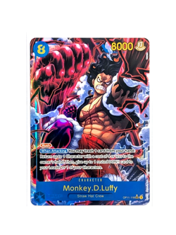 Monkey.D.Luffy OP11-118 SEC Alt Art ONE PIECE A Fist of Divine Speed ENGLISH - Image 1