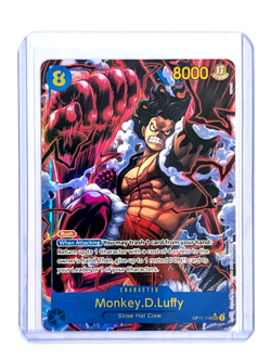 Monkey.D.Luffy OP11-118 SEC Alt Art ONE PIECE A Fist of Divine Speed ENGLISH - Image 3