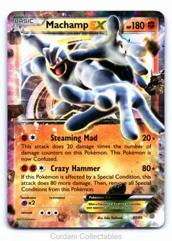 Machamp EX 37/98 - XY Ancient Origins - Pokemon Card - Near Mint - Image 1