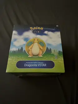Pokemon TCG Pokemon Go Dragonite VStar Premier Deck Holder Collection - Image 1