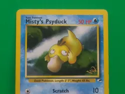 Misty's Psyduck - 54/132 - Pokemon (W) Gold Stamped Wizard World GYM Heroes - Image 2