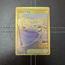 Pokemon TCG - Gapejaw Bog - 213/195 - Silver Tempest - NM Secret Rare (2022) - Image 1