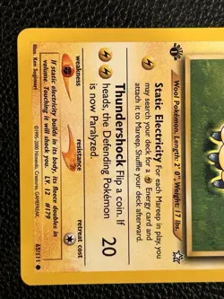Mareep 1st Edition Neo Genesis 65/111 Vintage Pokemon - Image 3