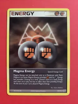 Pokemon TCG: Magma Energy 87/95 Team Magma - Image 1