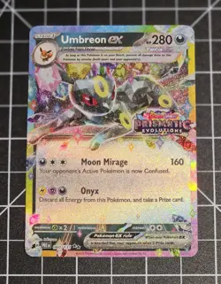 Pokemon TCG - Umbreon ex (Stamped) - 060/131 Prismatic Evolutions - Surprise Box - Image 1