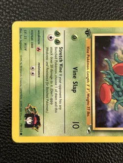Pokemon TCG Erika's Tangela 79/132 1st Edition Gym Heroes LP - Image 3