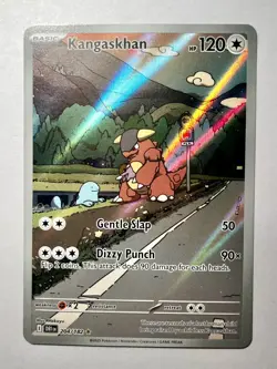 Pokemon TCG Kangaskhan Destined Rivals 204/182 Illustration Art Near Mint - Image 1