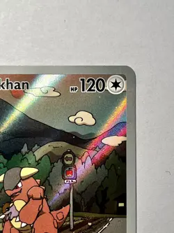 Pokemon TCG Kangaskhan Destined Rivals 204/182 Illustration Art Near Mint - Image 3
