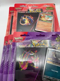 Pokemon Ascended Heroes Tech Sticker Collection Lot of 5 Sealed - Image 1