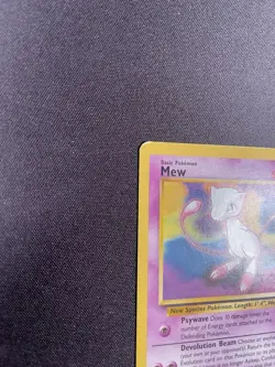 Pokemon TCG Mew Black Star Promo 8 Non Holo 1999-2000 WOTC NM/LP - Image 2