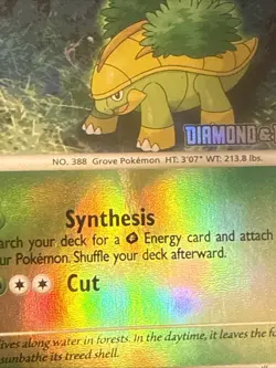 Grotle 49/130 Stamped Reverse Holo -Rare Holo Pokemon Card- Diamond Pearl - Image 2