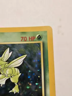 Pokemon Scyther TCG 1st Edition Holo Card 10/64 Jungle Set Rare - Image 3