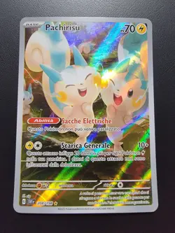 Pachirisu 208/198 SV01: Scarlet & Violet Base Set Holo pokemon - Image 1