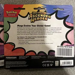 Pokemon TCG Ascended Heroes Tech Sticker Collection X 2 SEALED In hand FAST POST - Image 5