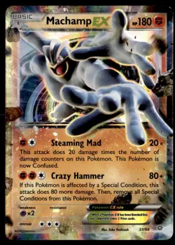 Machamp EX Ultra Rare XY - Ancient Origins 37/98 NM Pokemon TCG - Image 1