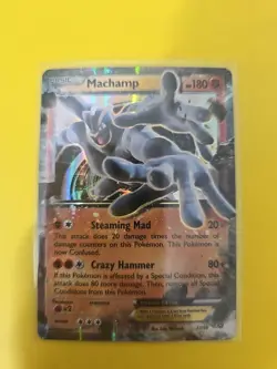 Pokemon TCG Machamp EX 37/98 Ancient Origins Holo NM - Image 1
