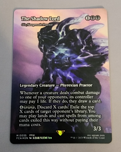 The Shadow Lord - Gix, Yawgmoth Praetor (Showcase) Final Fantasy: Through the... - Image 1