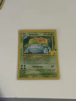 Venusaur 15/102 Holo Celebrations: Classic Collection - Pokemon Card - NM - Image 1