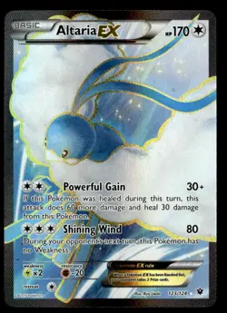 Altaria EX (Full Art) Ultra Rare Holo XY - Fates Collide 123/124 LP Pokemon TCG - Image 1
