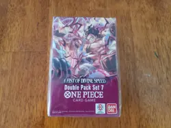 One Piece Card Game A Fist of Divine Speed Double Pack Set 7 DP-07, New, Sealed - Image 2
