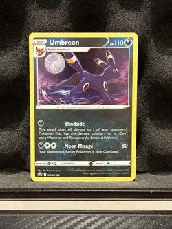 Umbreon - SWSH129 - Pokemon Sword & Shield Promo Ultra Rare Holo Card NM - Image 1