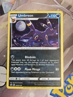 Umbreon - SWSH129 - Pokemon Sword & Shield Promo Holo Card NM - Image 1