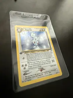 Togetic 16/111 Neo Genesis 1st Edition Holo Rare Pokemon TCG - LP - Image 3