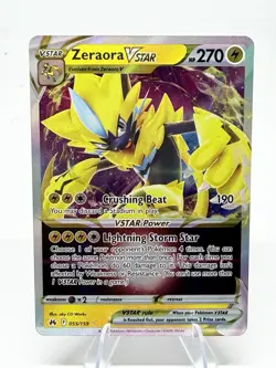 Zeraora Vstar - 055/159 - Ultra Rare - Crown Zenith - NM/M - Pokemon Card - Image 1