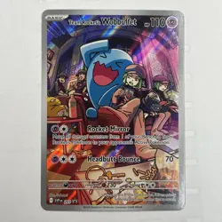 Team Rocket's Wobbuffet 203 Sv: Scarlet & Violet Promo Cards Holo - Image 1