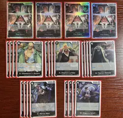 One Piece Card Game - COMPLETE tournament winning IMU DECK + 10 foil don - Image 4