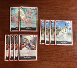 One Piece Card Game - COMPLETE tournament winning IMU DECK + 10 foil don - Image 5